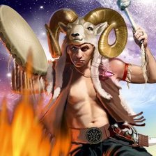 Схема вышивки «козерог»