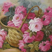 Схема вышивки «РОЗЫ»