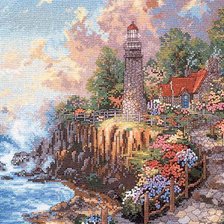 Схема вышивки «Маяк»