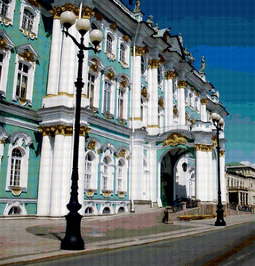 зимний дворец - питер, дворцы, замки мира, санкт-петербург - предпросмотр