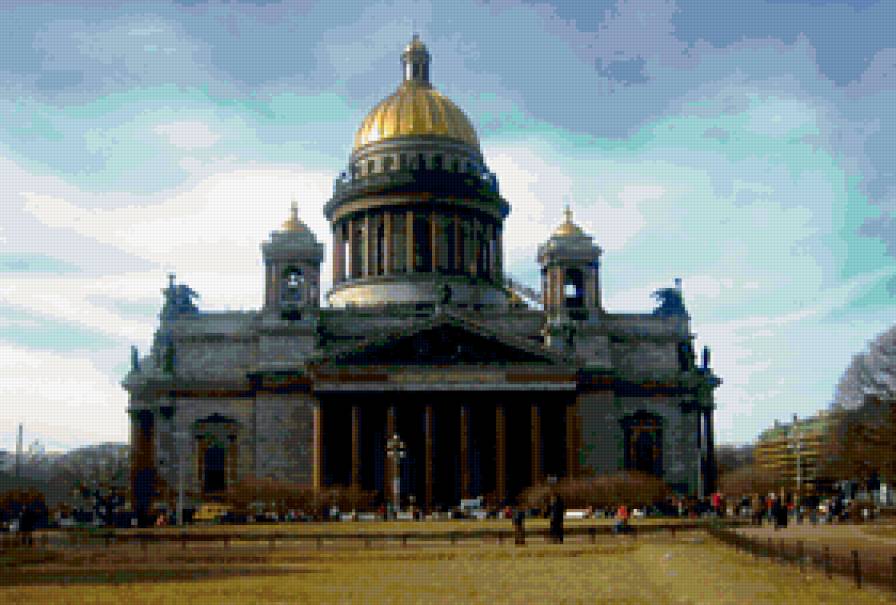 исаакиевский собор - церковь, замки мира, собор, санкт-петербург, питер, храм - предпросмотр