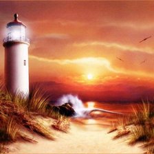 Схема вышивки «маяк»