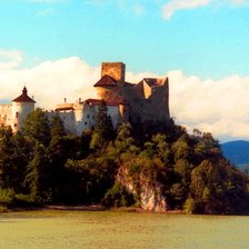 Схема вышивки «замки мира»