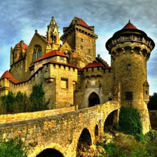 Схема вышивки «замки мира»