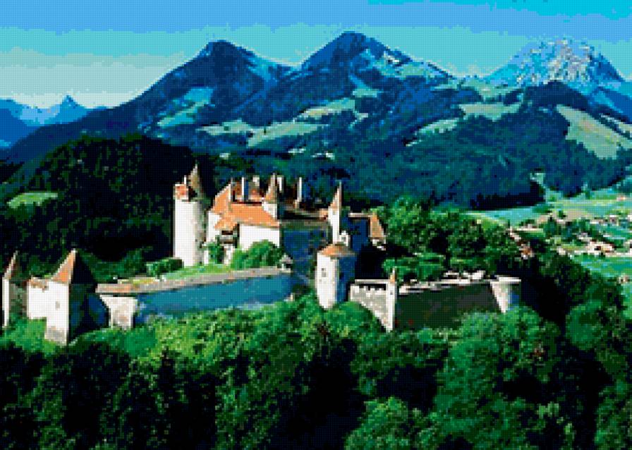 замки мира - крепость, дворцы, замки мира, замок - предпросмотр