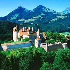 Схема вышивки «замки мира»