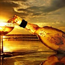 Схема вышивки «Солнце в бокале»