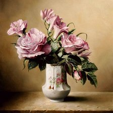 Схема вышивки «Розы»