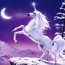 Схема вышивки «Ночь и конь»