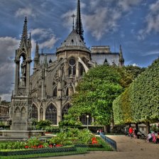 Схема вышивки «Нотр-Дам-де-Пари»