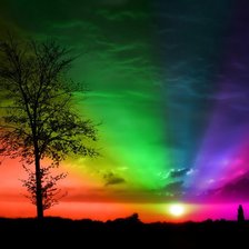 Схема вышивки «Радуга 3»