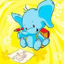 Схема вышивки «Подушка Детская»