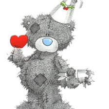 Схема вышивки «Мишка Тедди»