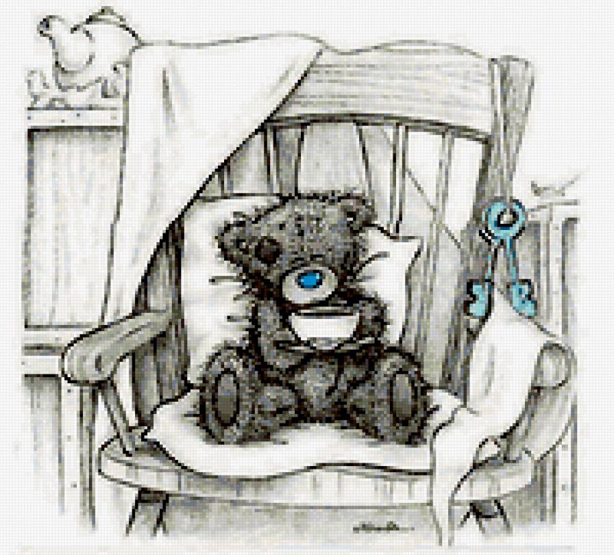 Мишка Тедди - предпросмотр