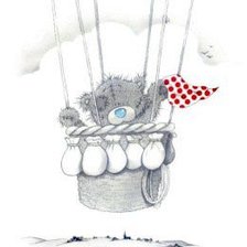 Схема вышивки «Мишка Тедди»