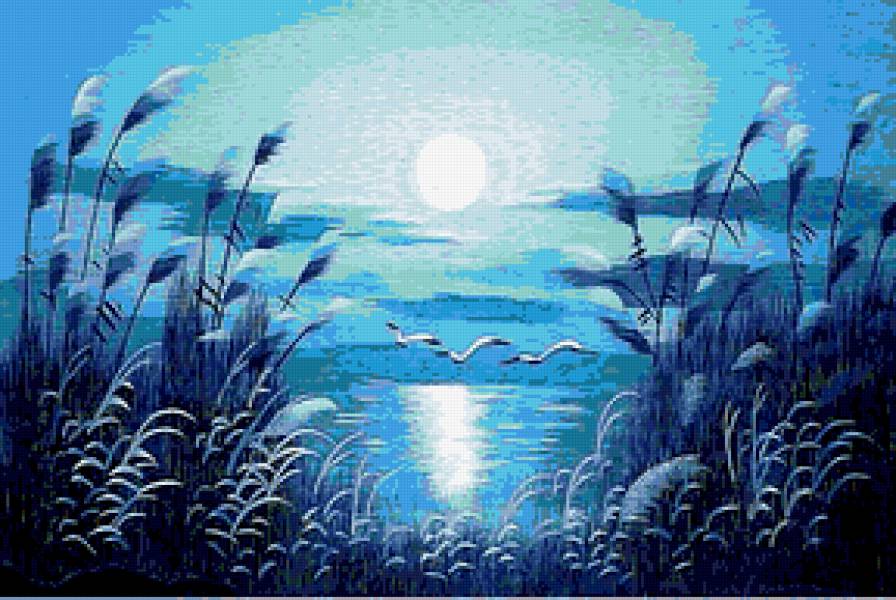 озеро - природа - предпросмотр