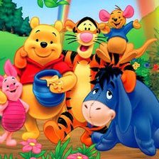 Схема вышивки «Винни- Пух и его друзья»