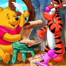 Схема вышивки «Винни- Пух и его друзья»