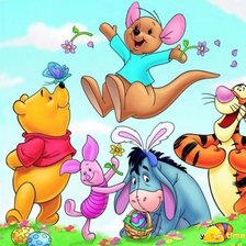 Схема вышивки «Винни- Пух и его друзья»