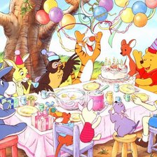 Схема вышивки «Винни- Пух и его друзья»