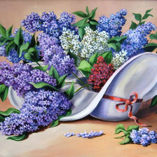 Схема вышивки «в шляпе»