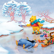 Схема вышивки «Винни- Пух и его друзья»