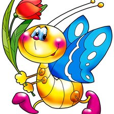 Схема вышивки «Бабочка»