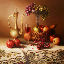 Схема вышивки «натюрморт»