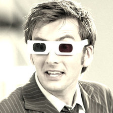 Схема вышивки «Дэвид Теннант»