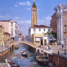 Схема вышивки «венеция»