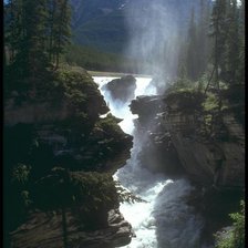 Схема вышивки «водопад»