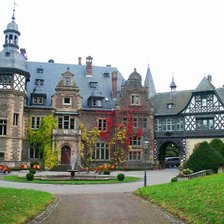 Схема вышивки «замки мира»