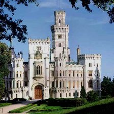 Схема вышивки «замки мира»