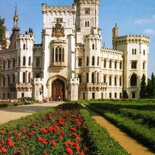 Схема вышивки «замки мира»