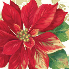 Схема вышивки «Рождественская подушка»