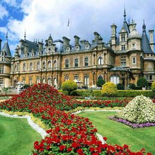 Схема вышивки «замки мира»