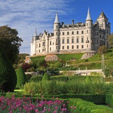 Схема вышивки «замки мира»