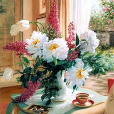 Схема вышивки «Роскошный букет»