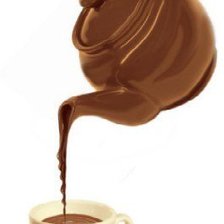 Схема вышивки «кофе»