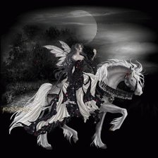 Схема вышивки «на черном фоне»