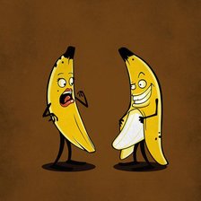 Схема вышивки «Бананчик»