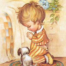 Схема вышивки «Молитва»