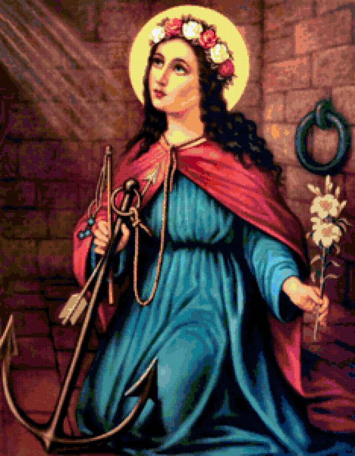 Серия: Икона - святая филомена - предпросмотр