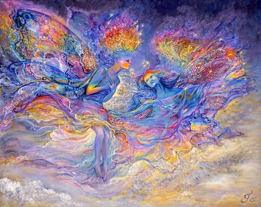 Josephine Wall - фэнтези - оригинал