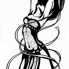 Схема вышивки «танец»