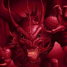 Схема вышивки «динозаврик»