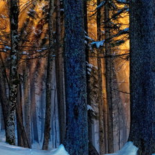 Схема вышивки «Пейзаж 1»