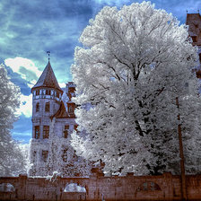 Схема вышивки «зима»