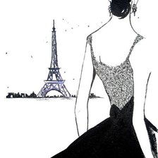 Схема вышивки «девушка»