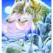 Схема вышивки «картина»